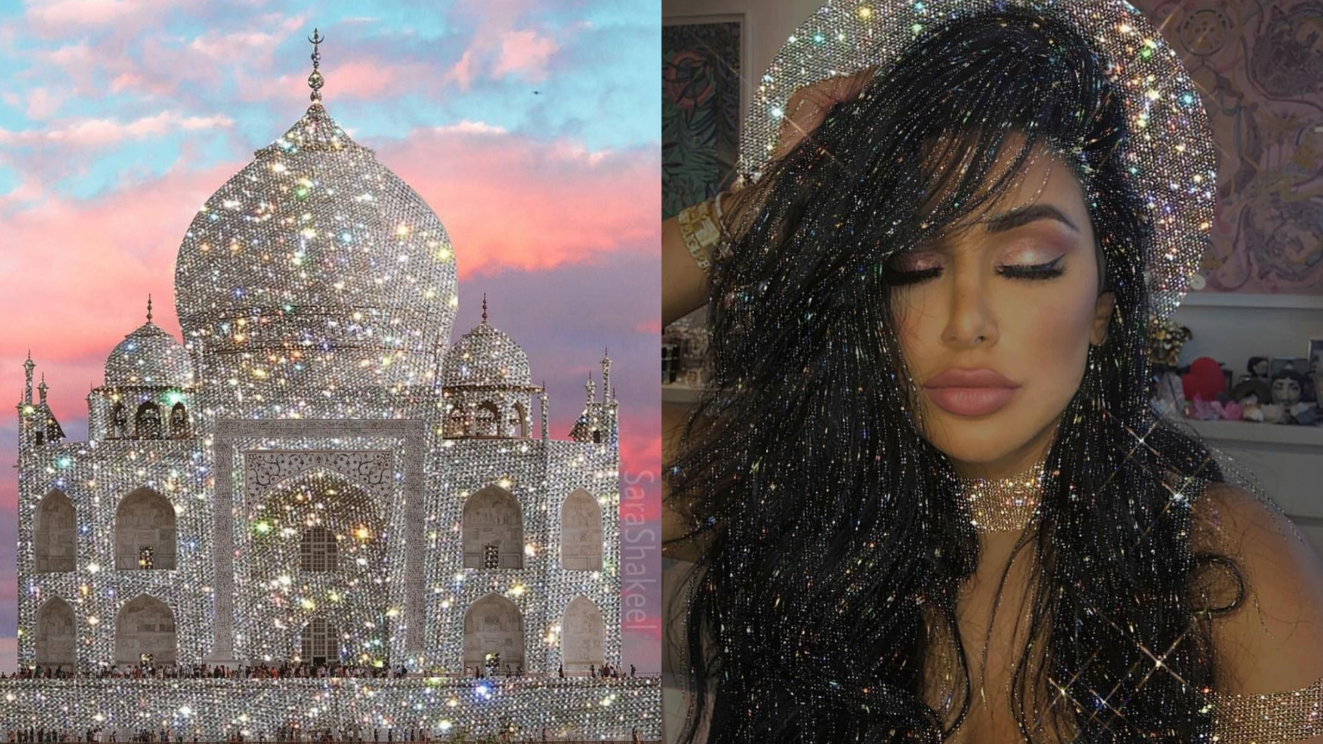 Как заставить мир блестеть — 25 сияющих работ Сары Шакил - свежие новости на Toplenta по теме Художник