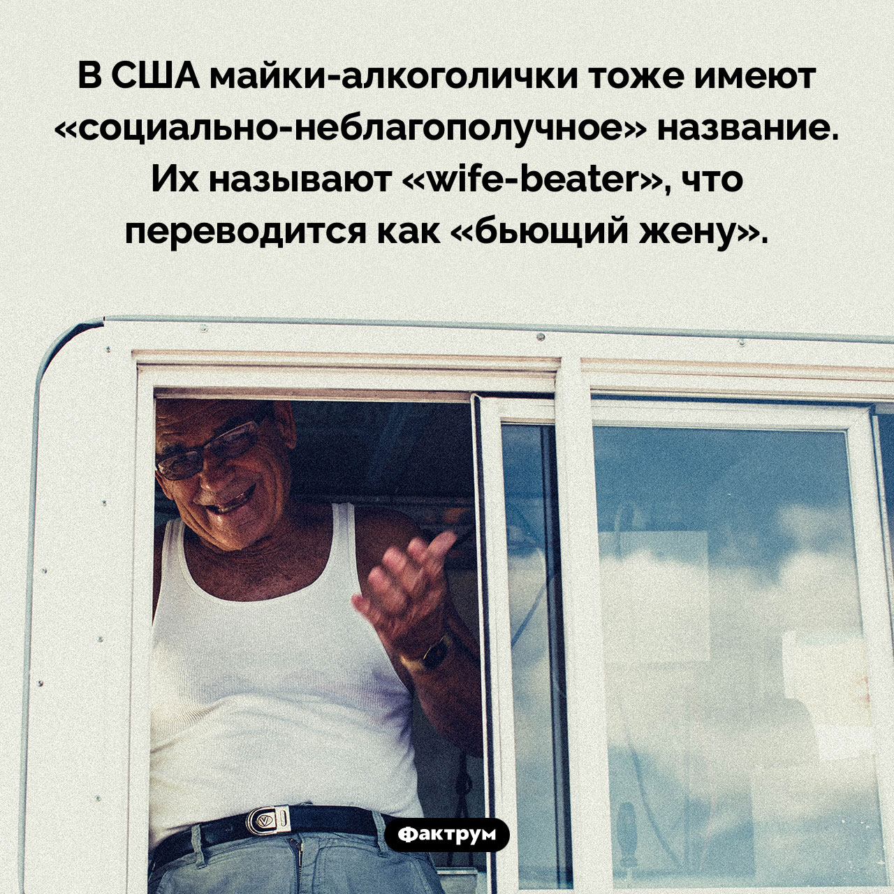 Как в США называют майки-алкоголички - свежие новости на Toplenta по теме 24.06.2025