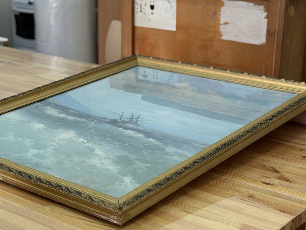Тюменский музей отправил картину Айвазовского на реставрацию в Омск - свежие новости на Toplenta по теме город омск