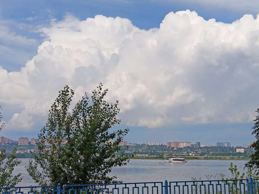 Утренняя прогулка по правому берегу реки Енисей - свежие новости на Toplenta по теме Енисей