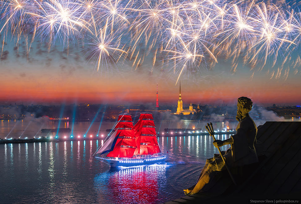 «Алые паруса» — праздник выпускников в Санкт-Петербурге - похожая новость на Toplenta