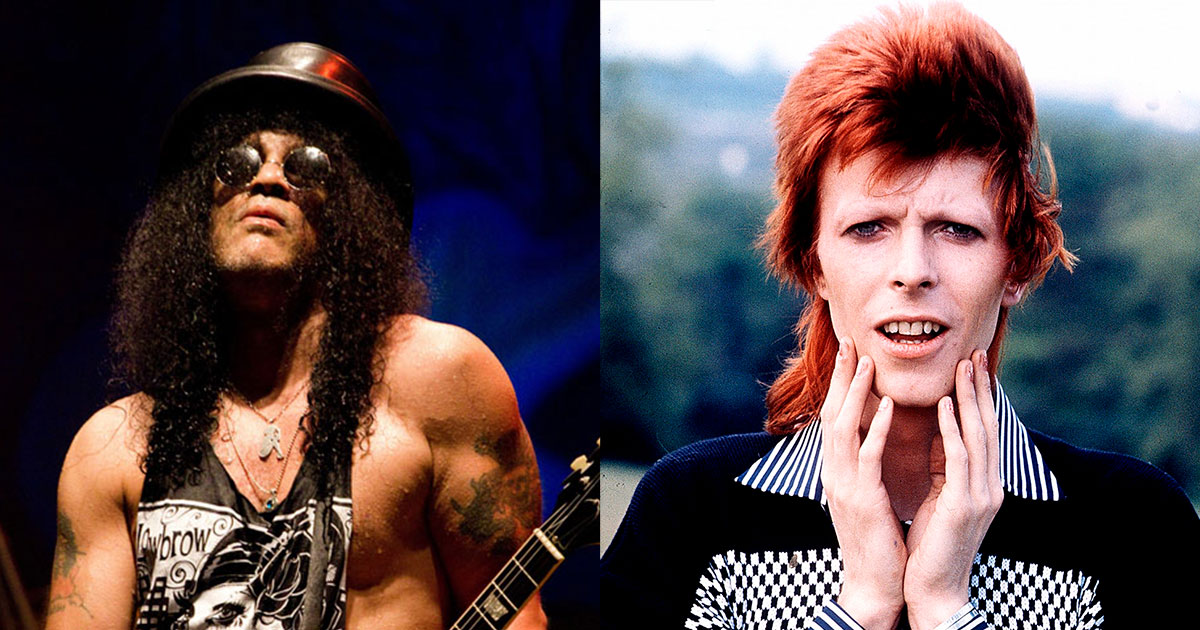 Мать Слэша крутила роман с Дэвидом Боуи - свежие новости на Toplenta по теме Известны