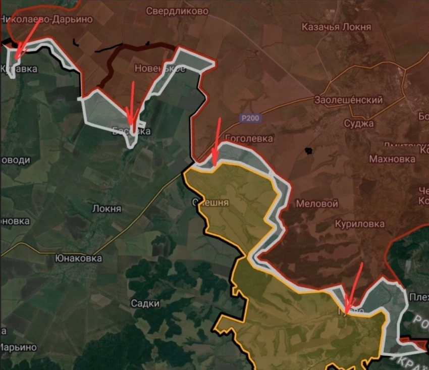 ВС РФ ведут мощные штурмы в районе Олешни в Курской области: карта боевых действий по состоянию на 1 апреля 2025 года - свежие новости на Toplenta по теме Эксклюзив  /  Шоу-Бизнес