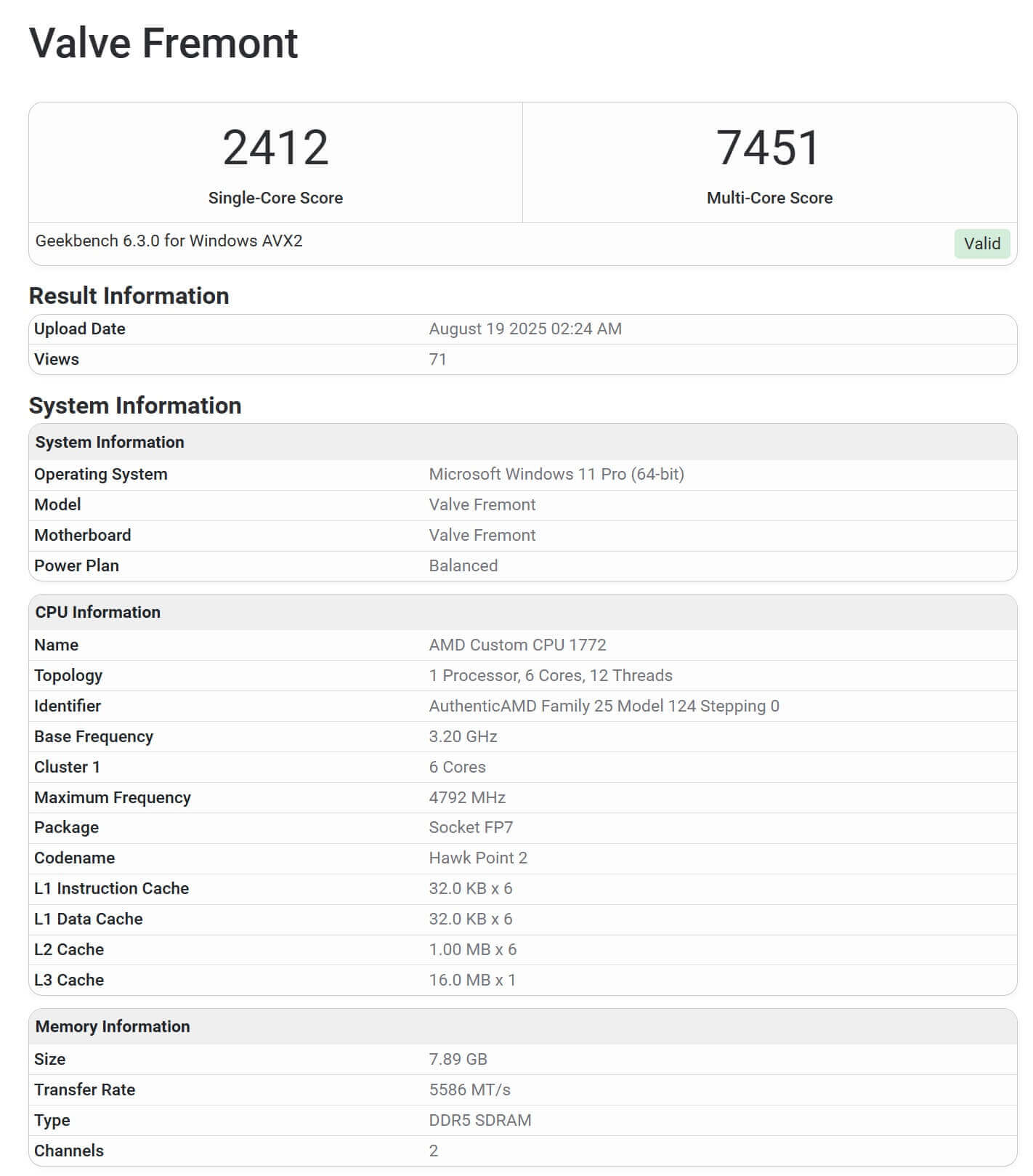 Консоль Valve Fremont протестировали в Geekbench - свежие новости на Toplenta по теме Слух