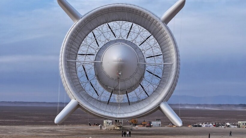 Летающая электростанция: Китай создал надувную ветровую турбину - свежие новости на Toplenta по теме iv