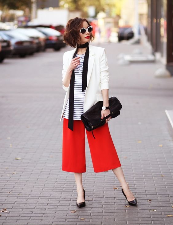 Кюлоты — классный вариант для любой погоды. Какие выбрать и с чем сочетать - свежие новости на Toplenta