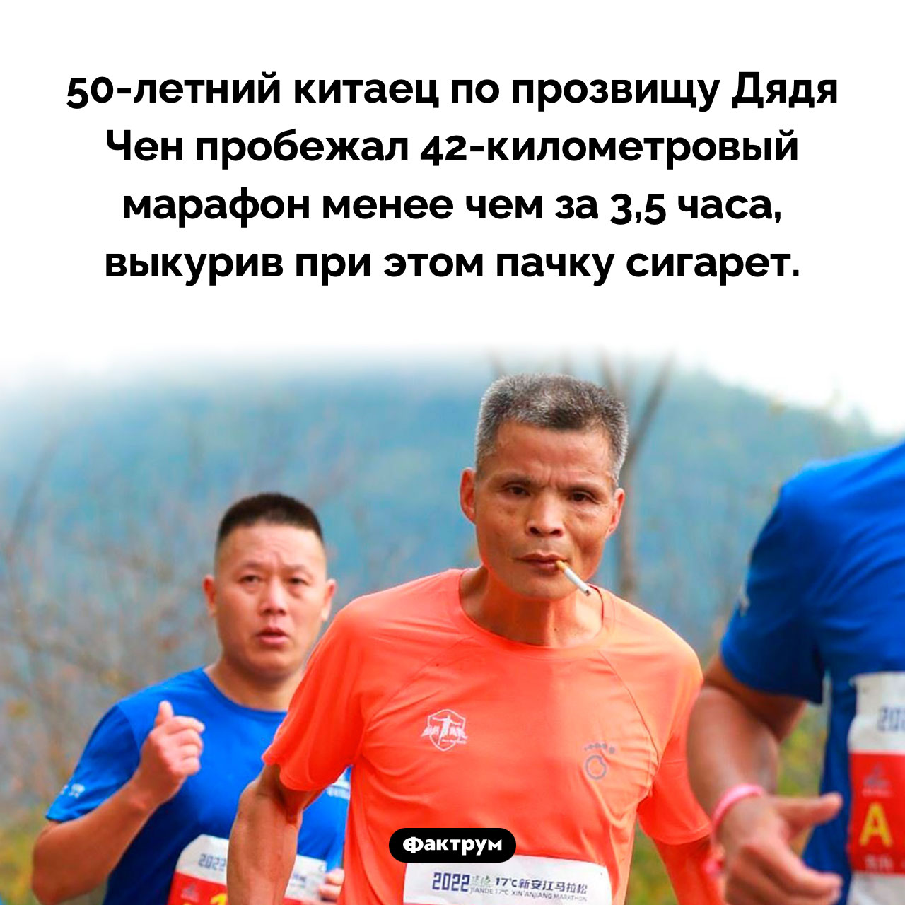 Марафонец Дядя Чен - свежие новости на Toplenta по теме Известны