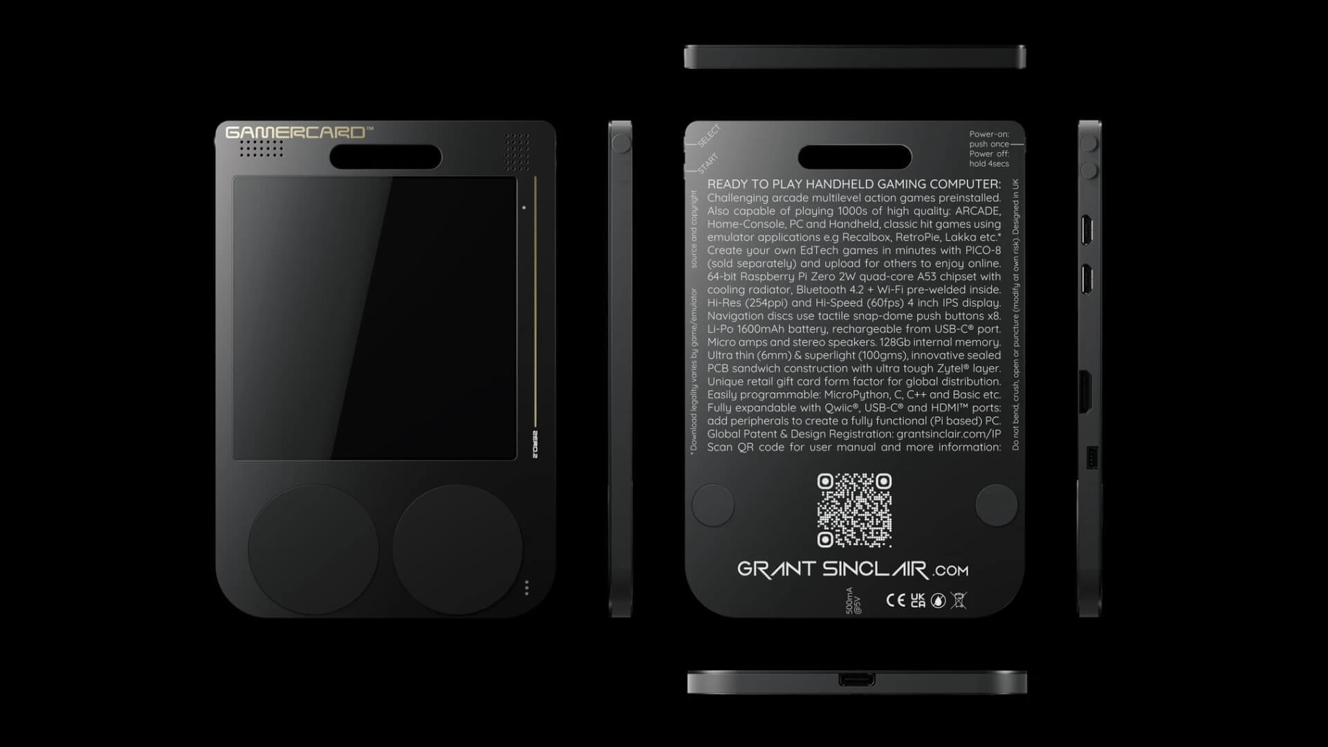 Представлена GamerCard – портативная игровая консоль на базе Raspberry Pi Zero 2W - свежие новости на Toplenta по теме новости дизайна