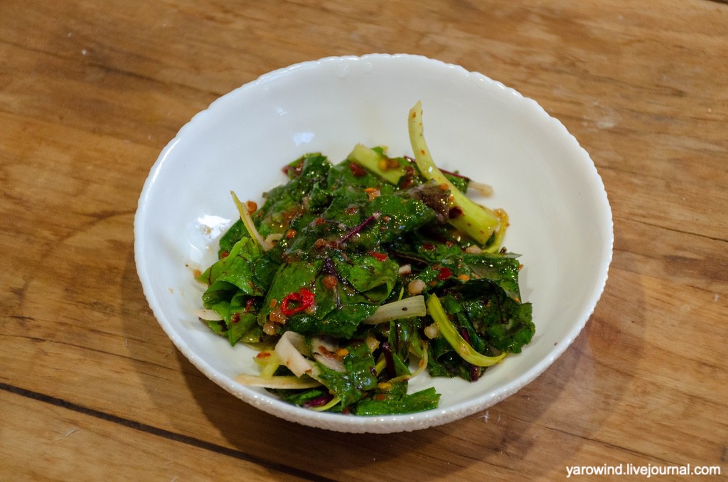 Кындэ-кимчи - кимчи из мангольда - похожая новость на Toplenta