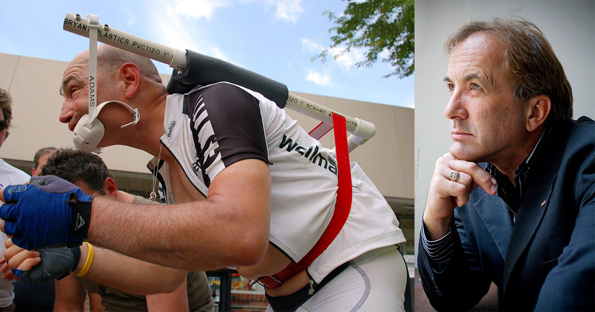 «Шея Шермера» — состояние, когда велосипедист после долгой гонки не может держать голову самостоятельно - свежие новости на Toplenta по теме Факт