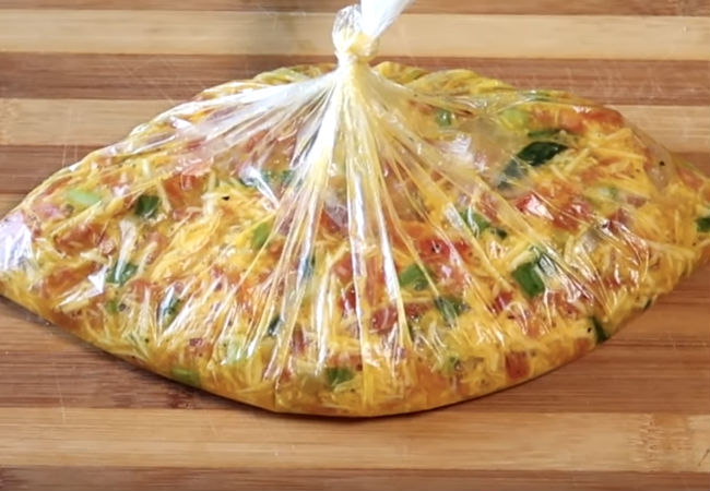 Омлет в пакете: уникально вкусное блюдо - свежие новости на Toplenta по теме интересные идеи