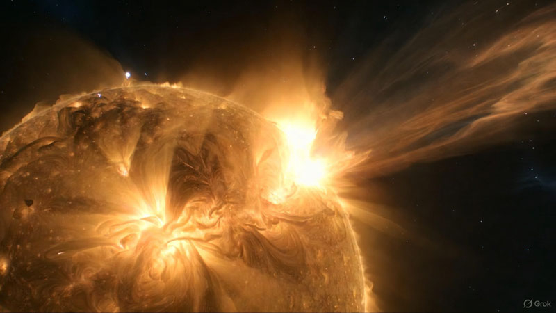 Солнце разошлось не на шутку: в течение суток Земля столкнётся с двумя облаками плазмы - свежие новости на Toplenta по теме - на острие науки