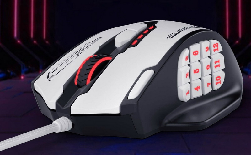 Redragon выпустила Impact M908 SE — игровую мышь за $33 с 18 программируемыми кнопками для поклонников MMO - свежие новости на Toplenta по теме графики