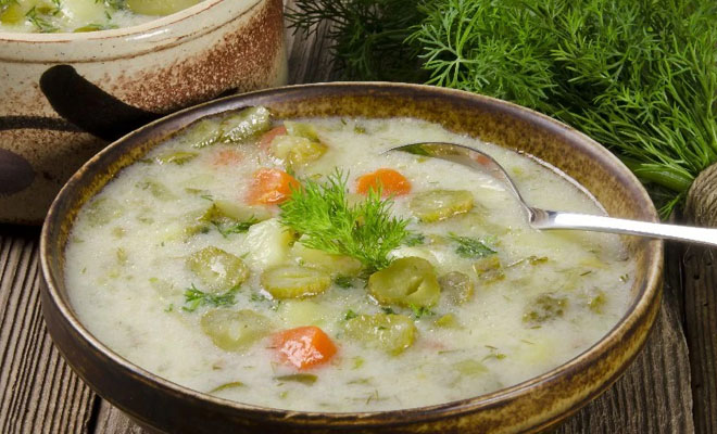 Быстрый рассольник по-польски: домашние всегда просят добавку - свежие новости на Toplenta по теме да