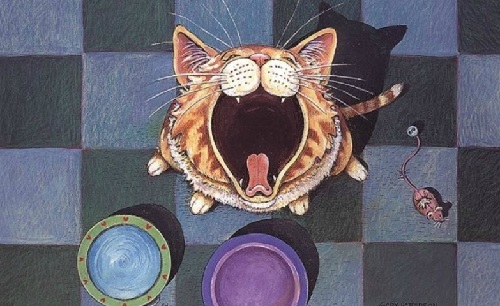 Кошачьи правила питания - похожая новость на Toplenta