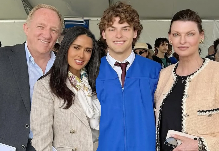 Миллиардер Франсуа-Анри Пино с женой Сальмой Хайек пришёл на выпускной внебрачного сына от Линды Евангелисты, которого отказывался признавать - свежие новости на Toplenta по теме Малый бизнес