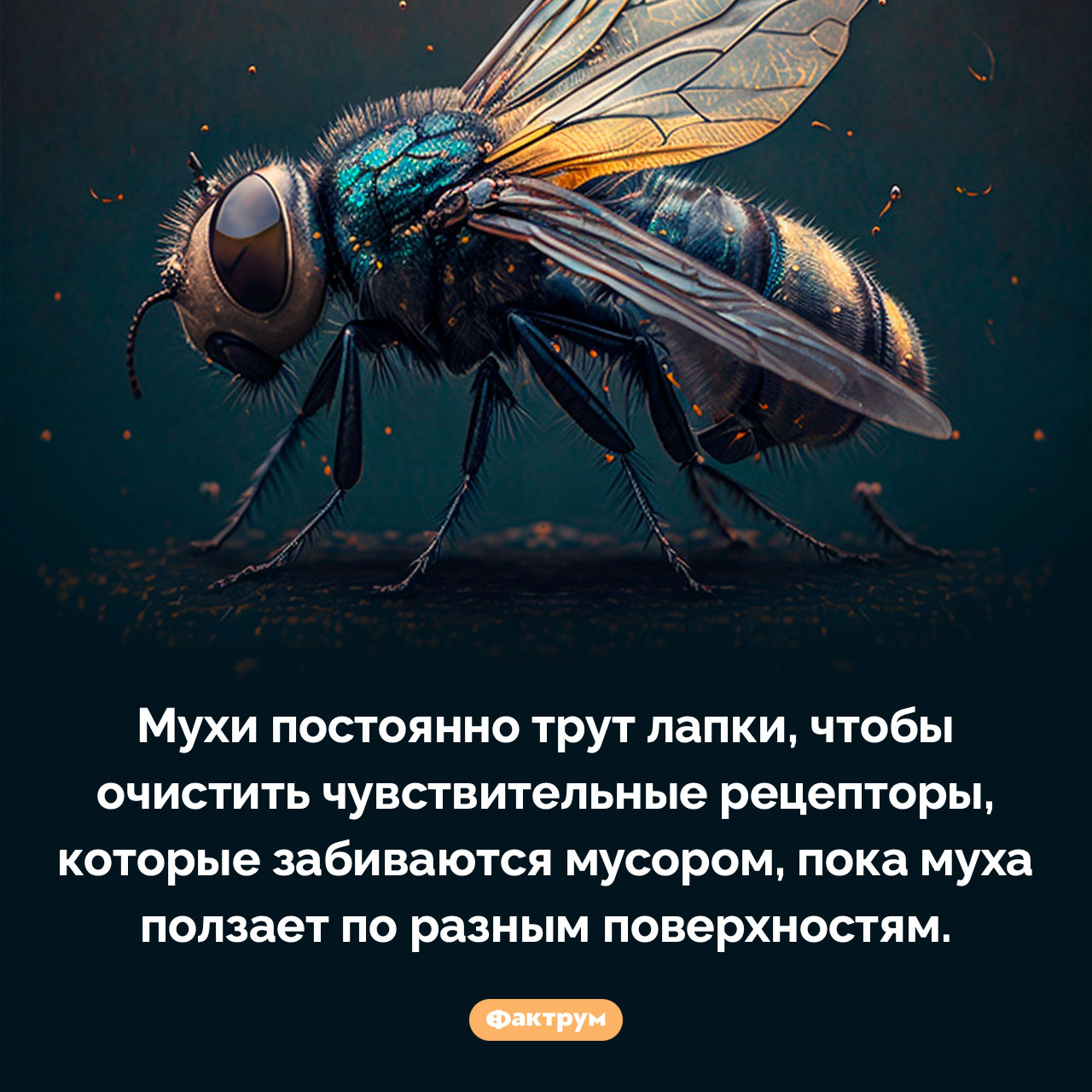 Зачем мухи трут лапки - свежие новости на Toplenta по теме 17.08.2025