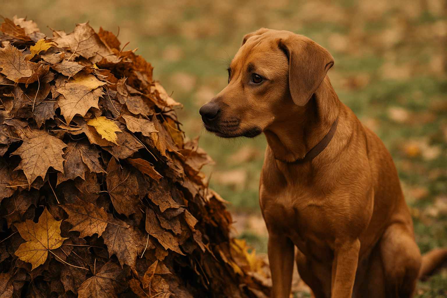 Что опасно для собак на прогулке осенью: 6 главных угроз - актуальные новости по теме Животные земли на Toplenta