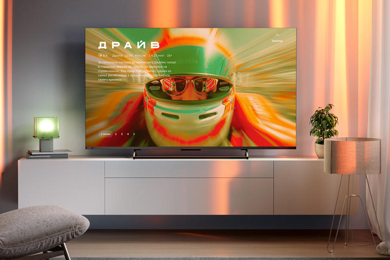 Представлены телевизоры Sber 7000 с беспультовым управлением и встроенным «ГигаЧатом» - похожая новость на Toplenta